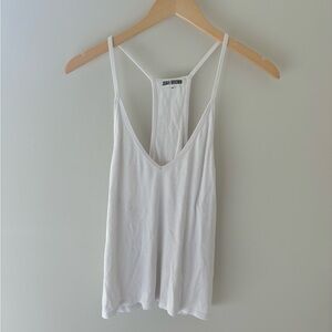 Joah Brown White Tank
